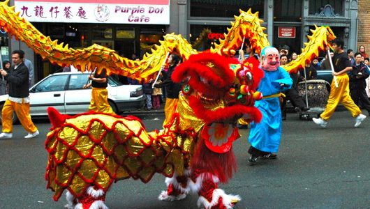 Things to do for families in Seattle: Chinatown Parade.