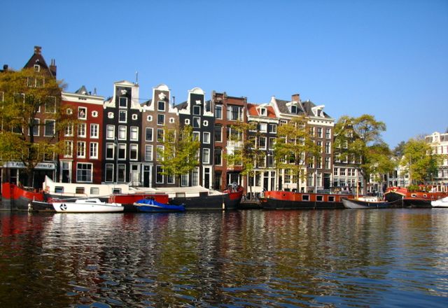 Canal in Amsterdam