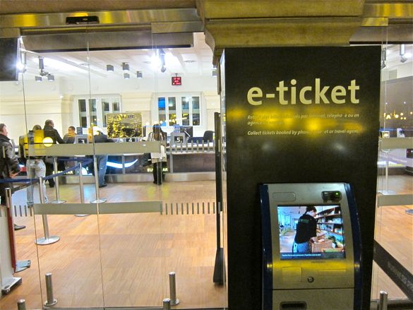 e-tickets and ticketing office for Eurostar Paris.