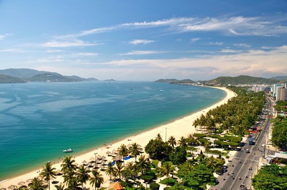 A view of Nha Trang's beaches.