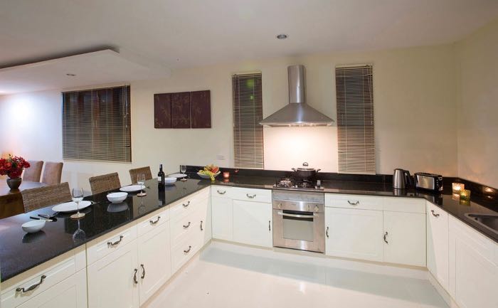 Apartment villa with kitchen for families in Koh Samui.