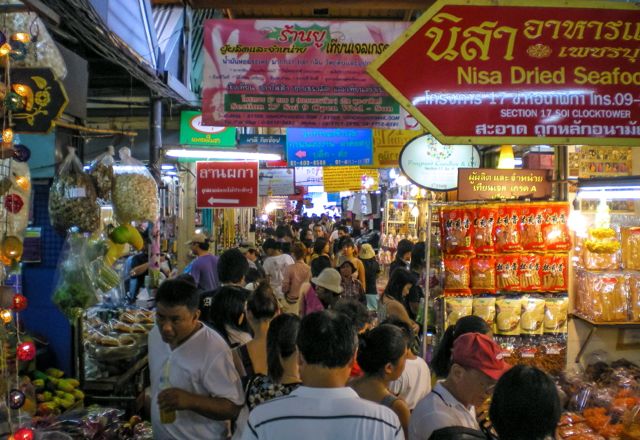 Bangkok's best market: Chatuchak for everything from clothes to electronics to shoes.