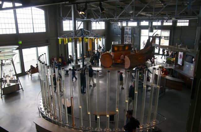Exploratorium science museum in San Francisco. 