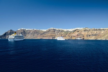 santorini ferries tours