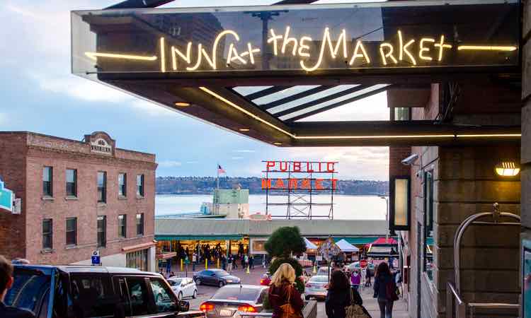 Best honeymoon hotel in downtown Seattle and close to Pike Place Market.