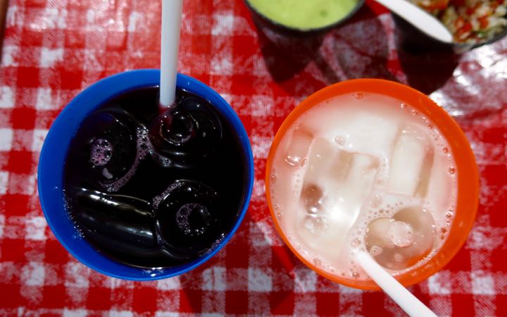 Horchata and Jamaica Mexican Drinks