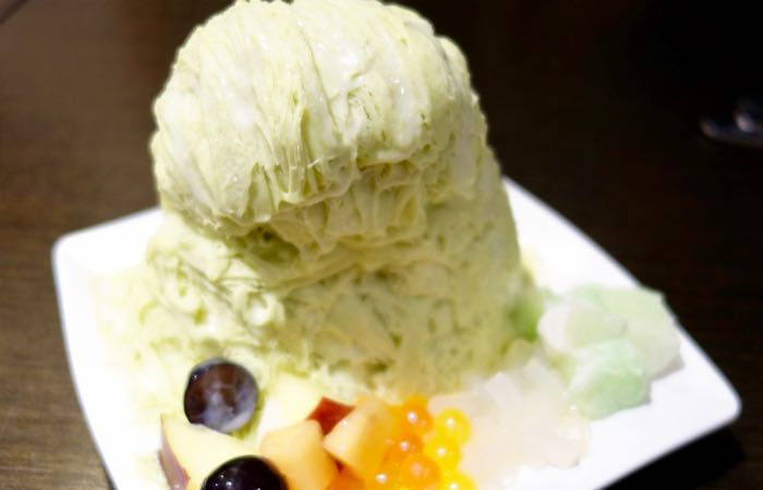 Taiwanese-style shaved snow dessert on Oahu