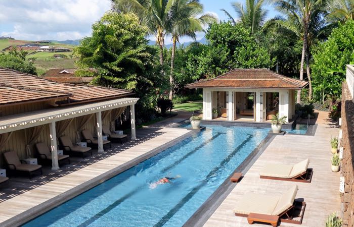 Luxury vacation rental cottages on lush grounds of Kauai