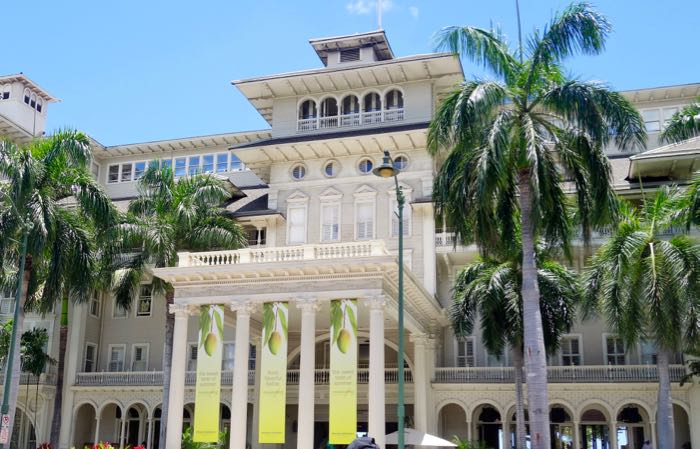Historic, plantation-style luxury hotel on Oahu