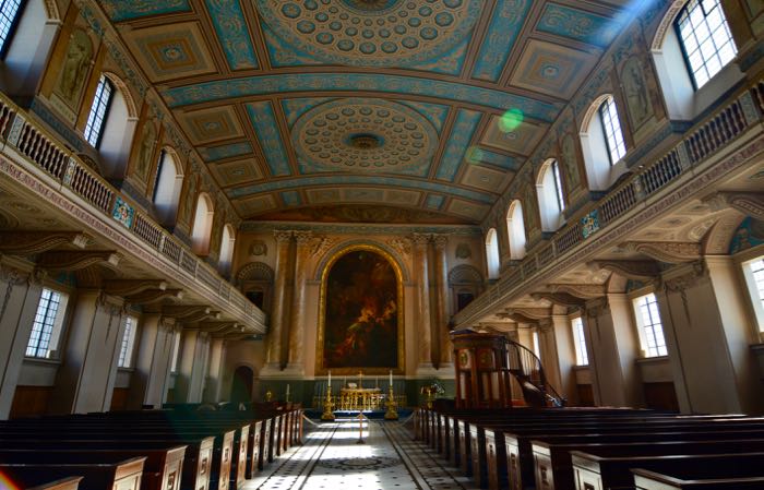 chapel of the Old Royal Naval College, London