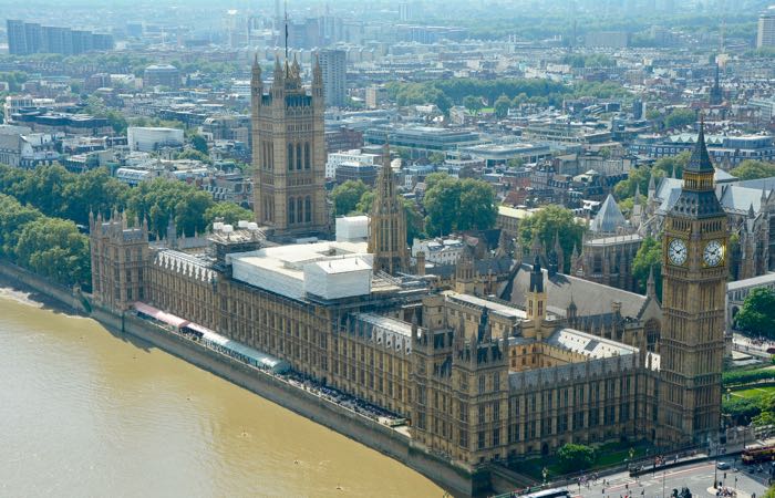 Attend a Parliamentary debate at London's House of Parliament