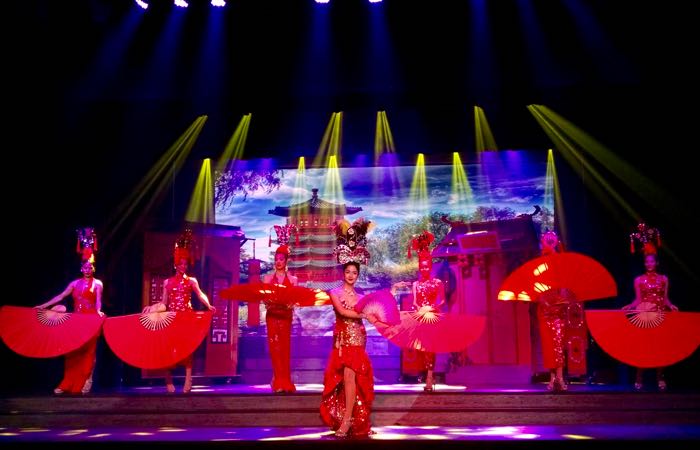 Beautiful ladyboys star in Bangkok's PlayHouse Magical Cabaret