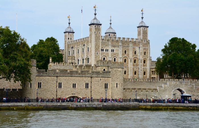 Historic tower and fortress in London