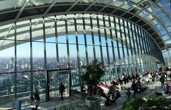 Sky Garden at 20 Fenchurch Street, London