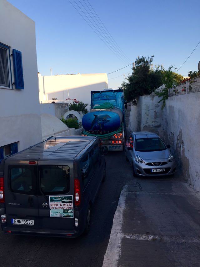 Driving on Santorini - Is it easy or difficult?