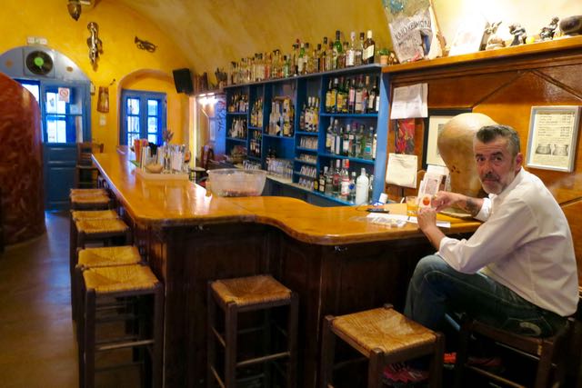 Santorini's best bars - you don't need a rental car for Fira nightlife