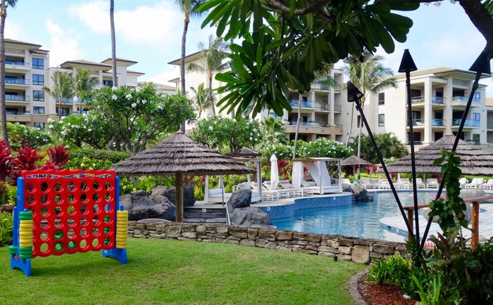 Family hotel with kids pool and playground.