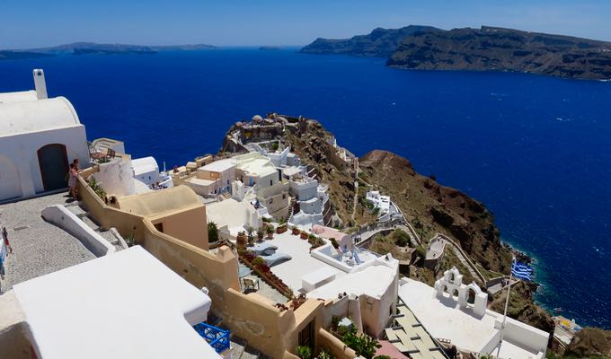 Oia or Fira best for sunset?
