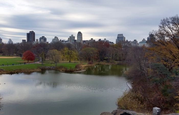 The View over Central Park from Belvedere Castle