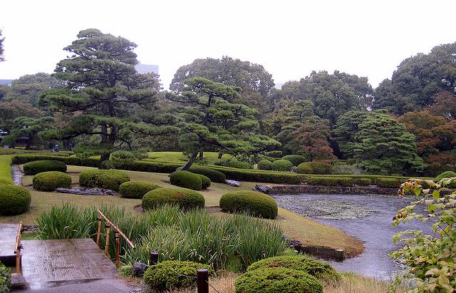 The East Gardens of the Imperial Palace in Tokyo