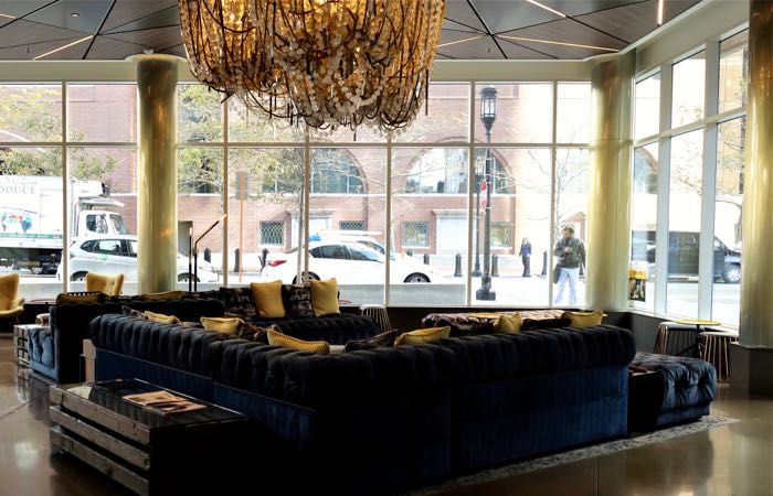 The Envoy is a fantastic contemporary hotel located near Boston's Institute of Contemporary Art.