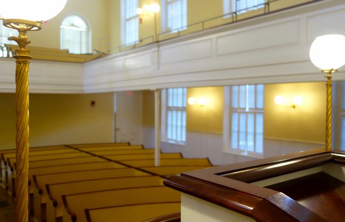The African Meeting House is the final stop on Boston's Black Heritage Trail.