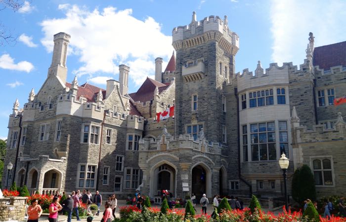 Toronto's Casa Loma is a Gothic revival mansion that's over a century old.