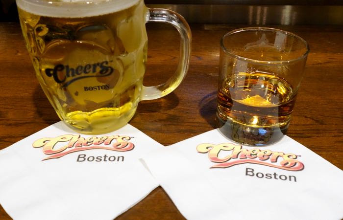 Visit the original Cheers bar in Boston's Beacon Hill neighborhood.