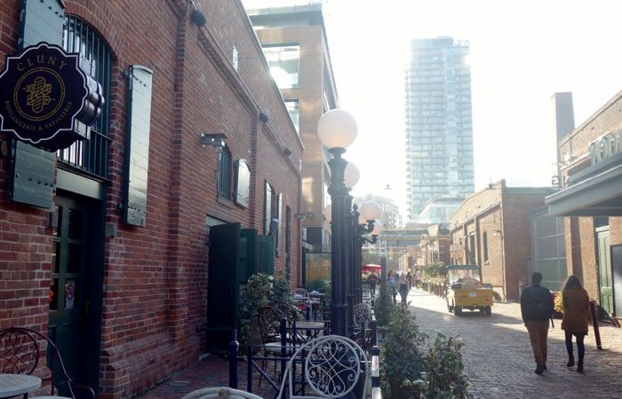 Toronto's charming and historic Distillery District