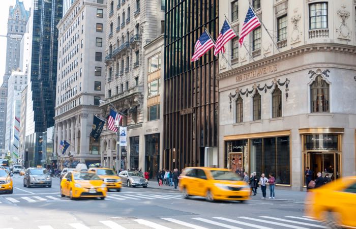 Fifth Avenue, with famous shopping, architecture, and attractions, is a must-do for any first time visit to New York City.