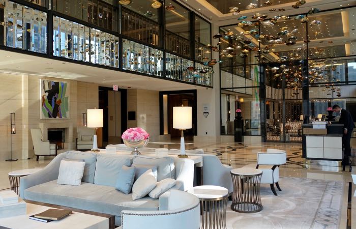 The five diamond Langham Hotel boasts Chicago's only five star spa.