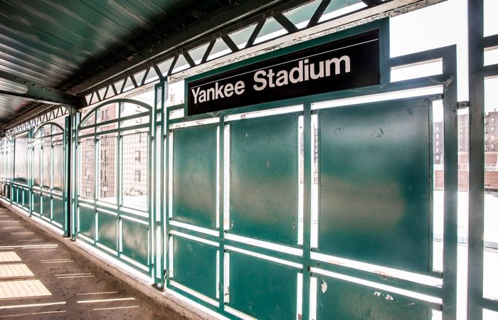 Visit a sports stadium in New York City.