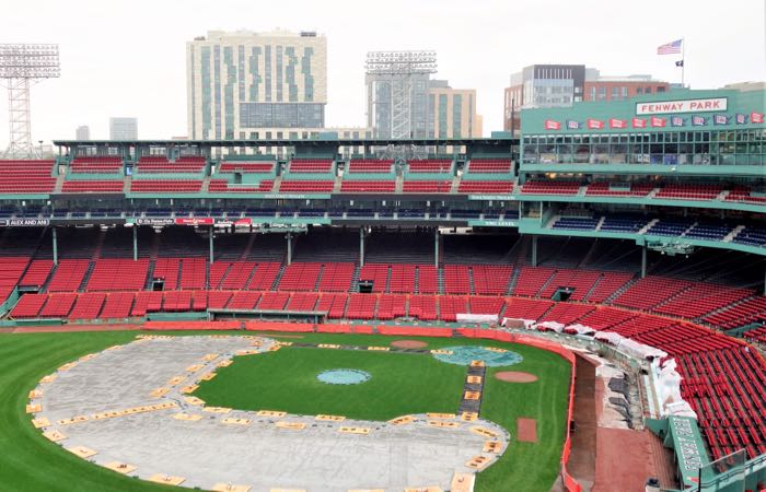 Boston's Fenway Park is the oldest ballpark in major league baseball.