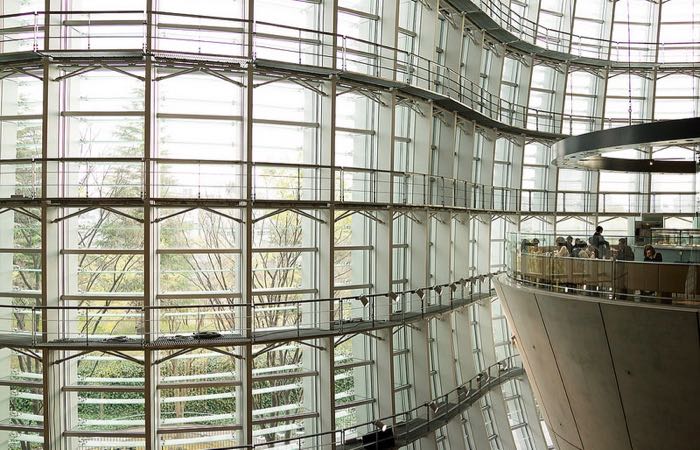 The building itself is one of the masterpieces found at Tokyo's National Art Center