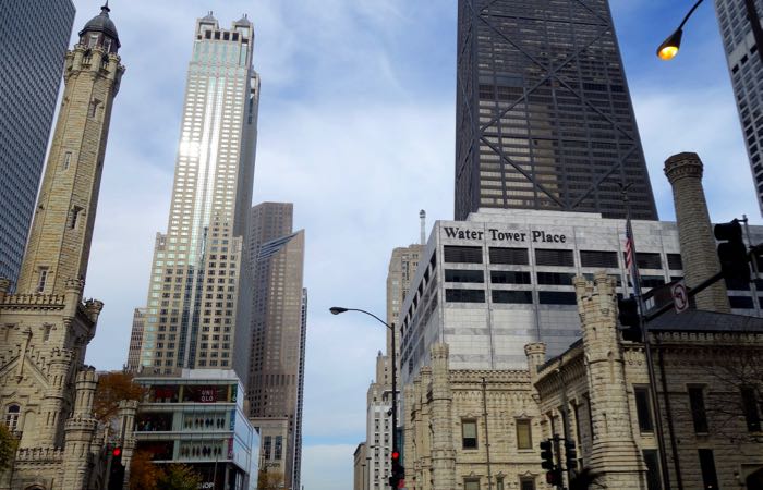Chicago's historic Water Tower is also home to a small city-run art gallery.