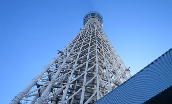Skytree Tower in Tokyo with Kids.