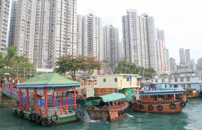 Aberdeen, the floating village of Hong Kong