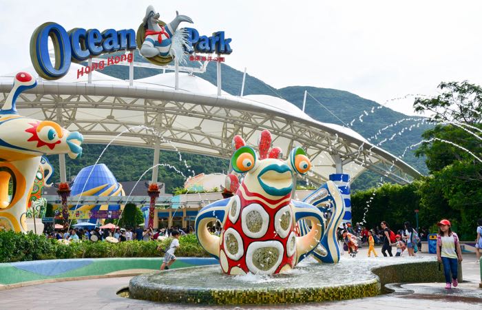 Ocean Park on Hong Kong Island is Hong Kong's best theme park.