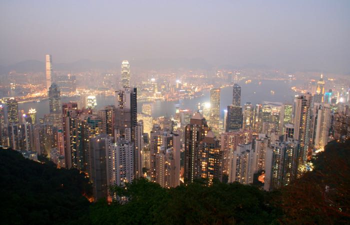 Experience breathtaking views from Hong Kong's Victoria Peak.