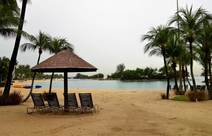 The Shangri-La's Siloso beachfront resort in Sentosa