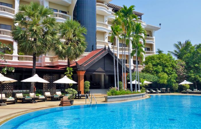 Borei Angkor five-star resort and spa in Siem Reap's Banteay Chas neighborhood, Cambodia.