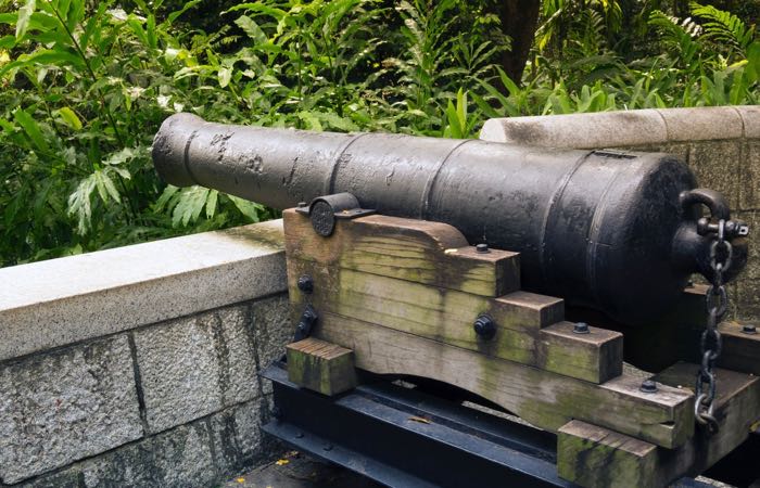 Historic Fort Canning Park in Singapore