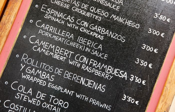 The best tapas bars in Seville, Spain