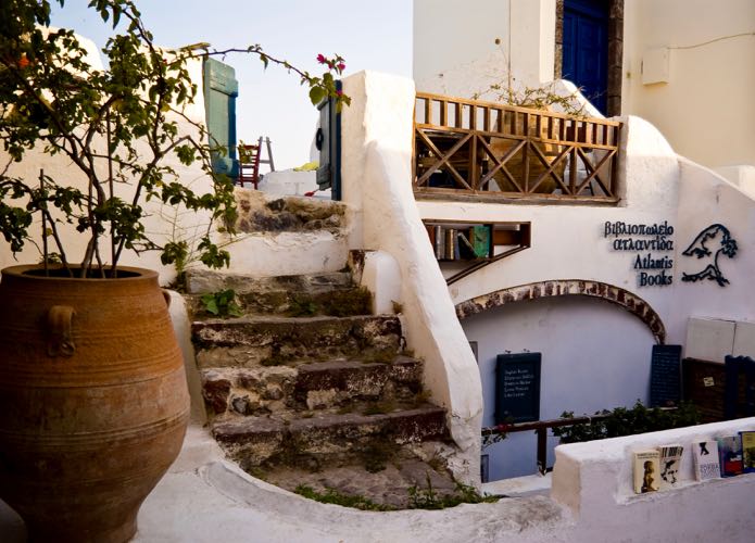 Santorini Bookstore
