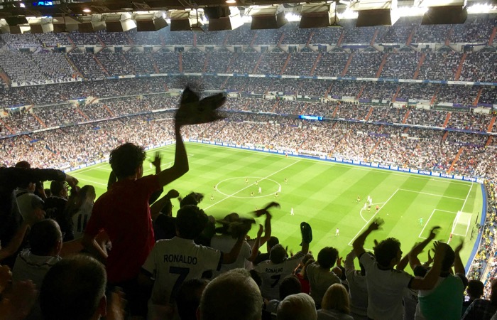 Tour Santiago Bernabeu Stadium or catch a match of Real Madrid