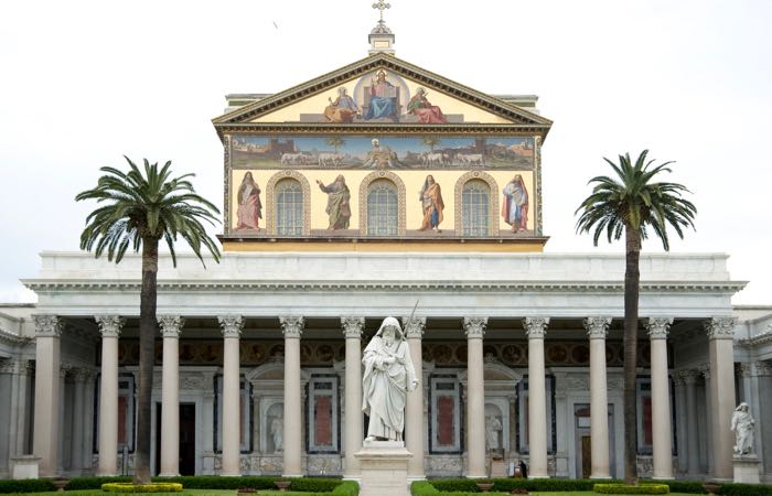 The Basilica of St Paul Outside the Walls (Italian: Basilica di San Paolo fuori le Mura) is one of four churches considered to be the great ancient basilicas of Rome.