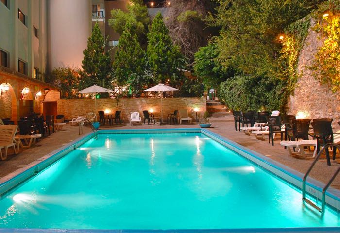 Family-friendly hotel with pool in Athens.
