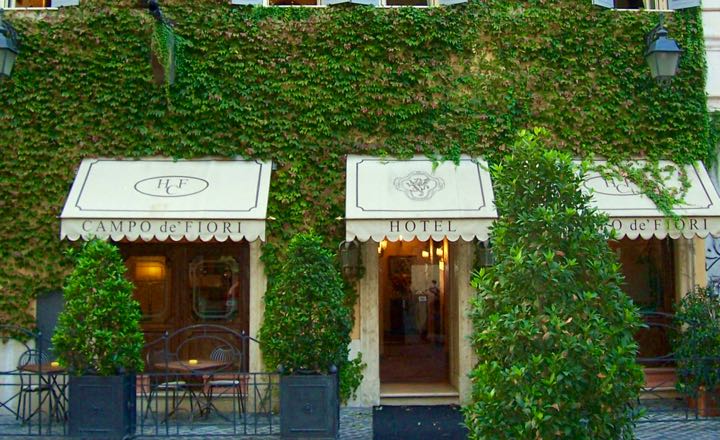Best boutique hotel in Rome.
