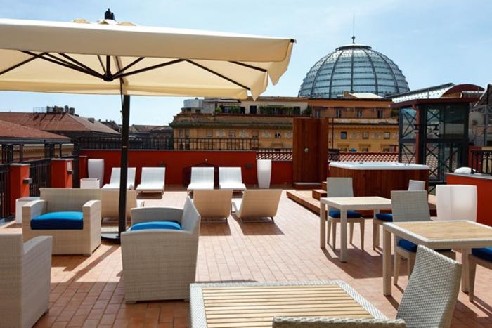 Best luxury boutique hotel in Naples.