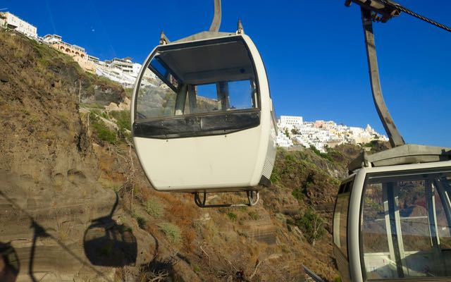 Fira cable car.